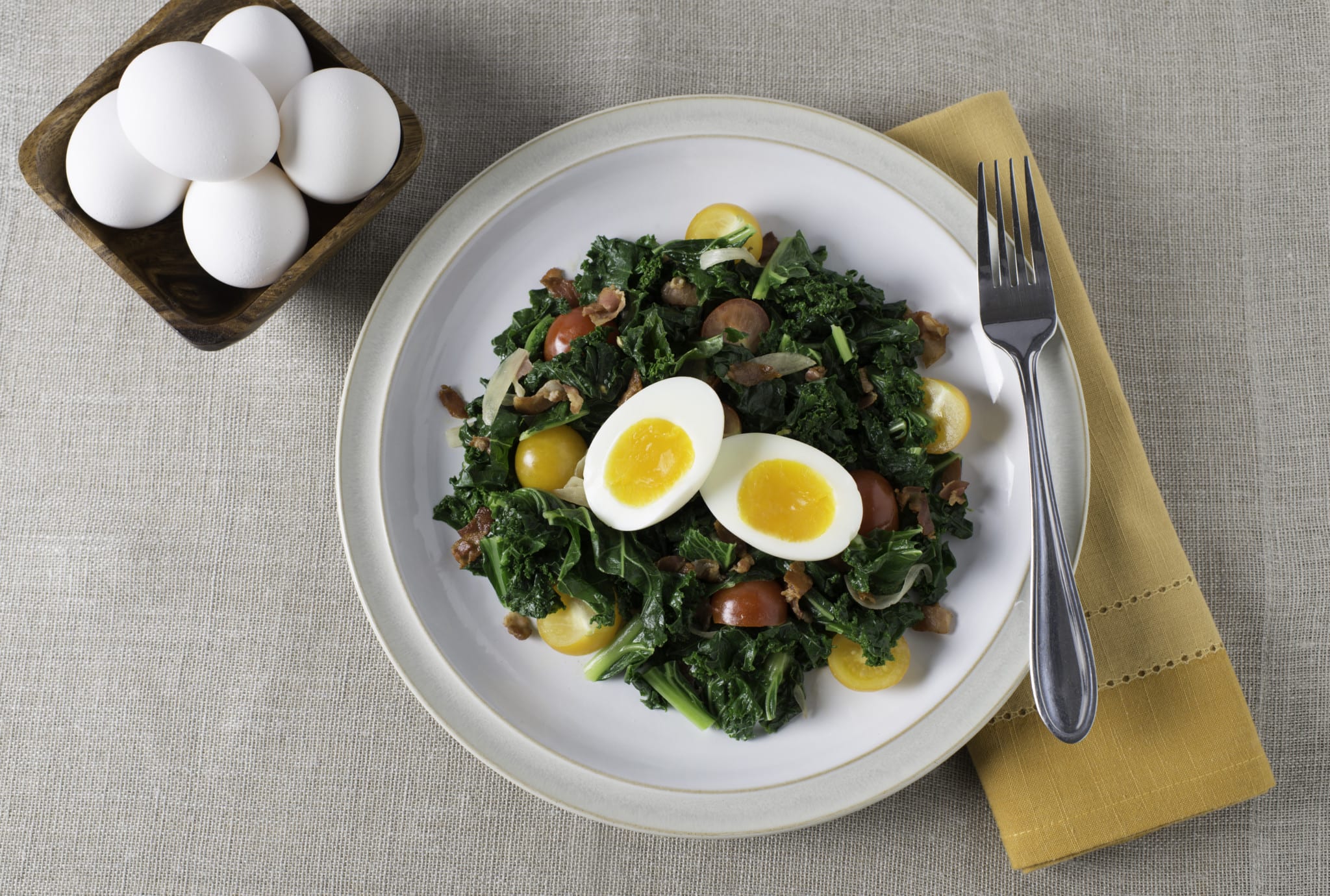 Recipes of dishes. Egg Salad. Egg dishes. Egg Recipes. Pancetta Salad.