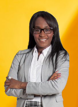 Marie-Eve Landry_veston_fond jaune