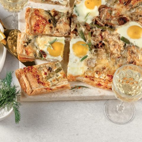 Bouchées de concombre et salade d'oeufs 2