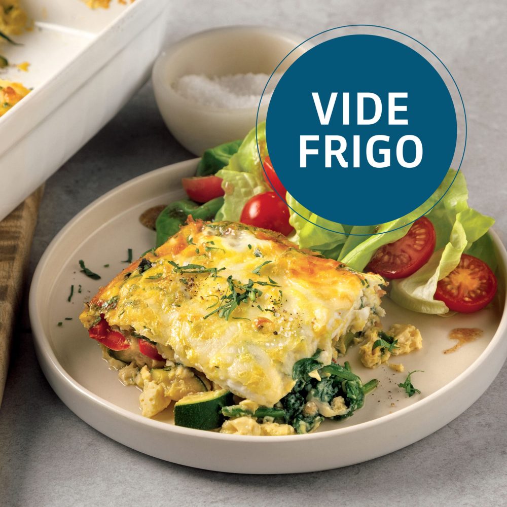 Casserole aux oeufs et légumes