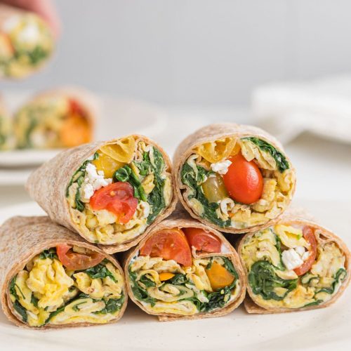 Greek-Style Snack Wrap - HERO WEB