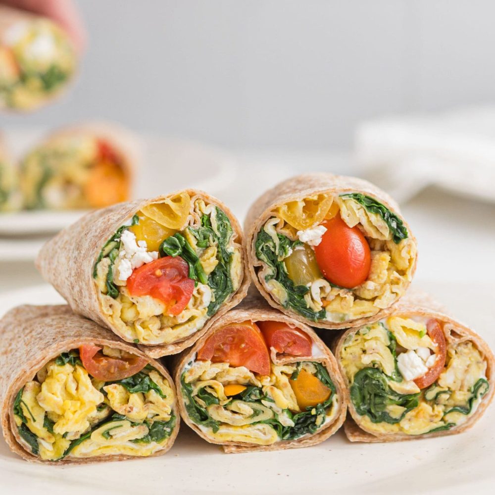 Greek-Style Snack Wrap - HERO WEB