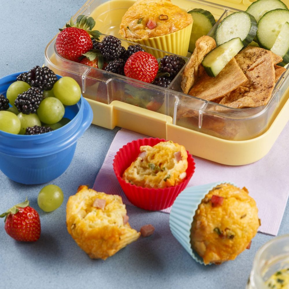 Muffins repas + Omelette pot maison