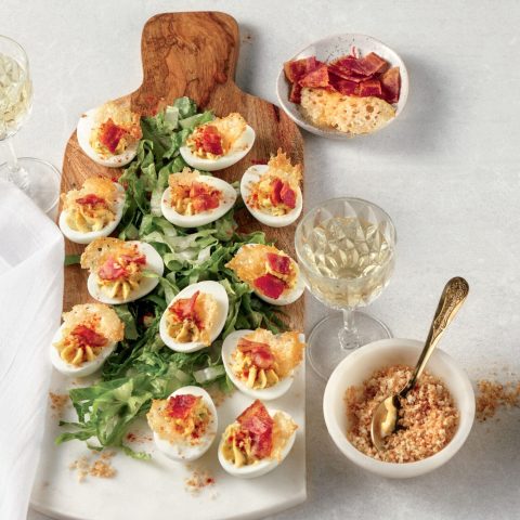 Oeufs farcis à la César