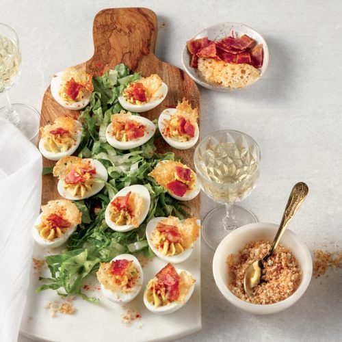 Oeufs farcis à la César