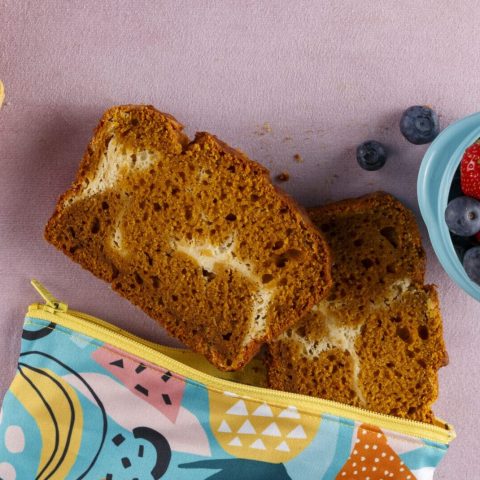 Muffins aux pommes et cheddar + Pain marbré à la citrouille