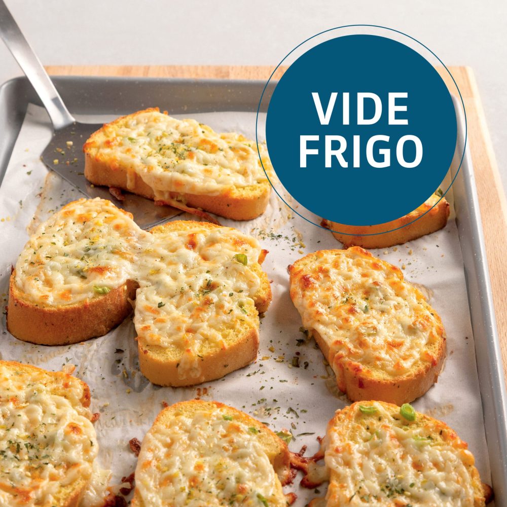 Pains dorés + vide frigo