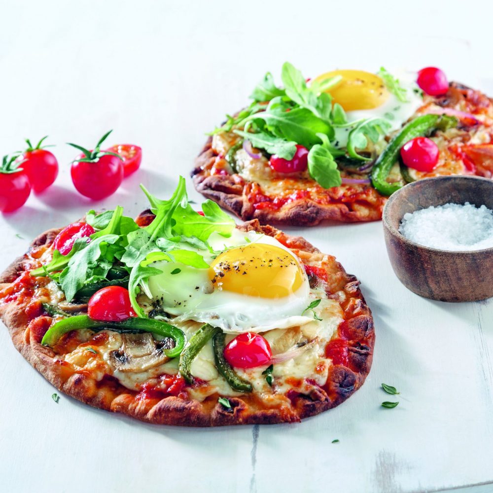 Pizza aux œufs miroir Fédération des producteurs d’œufs du Québec