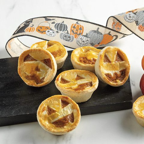 Mini-tarte aux oeufs et citrouille